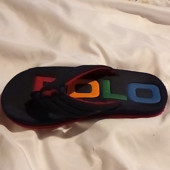 Child's Polo Flip Flops Sz 13 - 1 - Picture 6 of 6